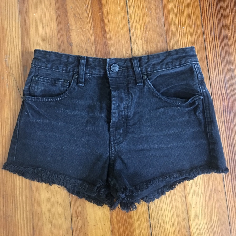 NWT Free People Black cut off shorts